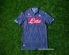 NAPOLI 2014 2015 THIRD FOOTBALL SOCCER SHIRT JERSEY TRIKOT MACRON MEN L for sale  Shipping to South Africa