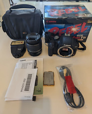 Canon EOS Rebel T1i / EOS 500D 15.1MP Digital SLR Camera Kit w/ EF-S IS 18-55mm for sale  Shipping to South Africa