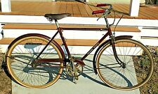 Vintage 1950s Men's RALEIGH SPORTS 26" BICYCLE, Sturmey Archer 3-Speed, Brooks for sale  Nassau