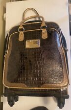 Leather guess luggage for sale  Clifton Springs