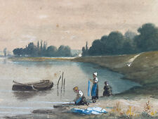 Peinture xixème paysage d'occasion  Neuilly-Plaisance