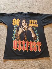 Camiseta Preta Ozzy Osbourne Ozzfest 1998 comprar usado  Enviando para Brazil