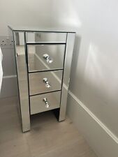 Murano mirrored bedside for sale  LONDON