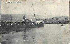 Trieste molo viaggiata usato  Italia