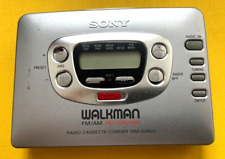 Walkman Sony WM-GX622 rádio cassete corder FM AM feito no Japão AVLS reverso, usado comprar usado  Enviando para Brazil
