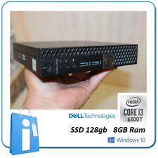 PC usdt DELL OptiPlex 3040 i3 6100T 8GB SSD 128GB W10 PRO Ordenador Mini HDMI segunda mano  España 