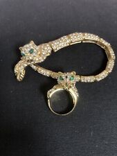 Panther cat bracelet for sale  DARTFORD