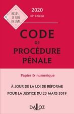 Code procédure pénale d'occasion  France