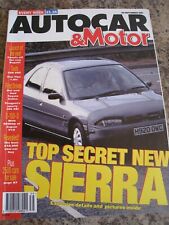 Autocar magazine sep for sale  BRISTOL