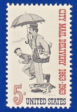 SELLO DE ENTREGA DE CORREO DE LA CIUDAD 1863-1963 100 ANIVERSARIO FRANQUEO ÚNICO SIN USAR SIN MONTAR O NUNCA MONTADO segunda mano  Embacar hacia Argentina