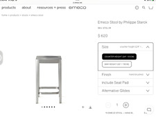 Emeco starck counter for sale  Sedona
