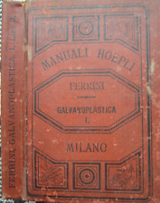 Manuali hoepli galvanoplastica usato  Italia