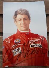 Michele alboreto autograph for sale  BRACKNELL