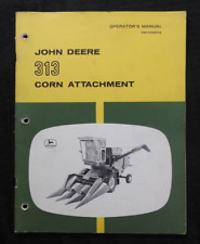 1967 John Deere 45 55 Cosechadora Maíz Head Accesorio Operadores Manual Muy Buen segunda mano  Embacar hacia Argentina