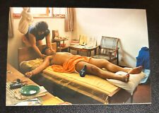 Toalha de massagem sem camisa Beefcake Índia década de 1980 foto colorida vintage SU4 comprar usado  Enviando para Brazil