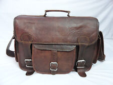 Leather briefcase camera for sale  Shipping to Ireland