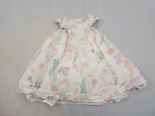Joie Toddler Girls Dress Floral Ruffle Sleeveless Button Accents Size 2T for sale  Shipping to South Africa