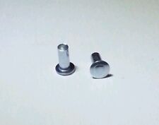 (x100pcs) Semi Tubular Steel Rivets 1/8" x 9/32" ~ DIY, Repair, Wagon for sale  Shipping to South Africa