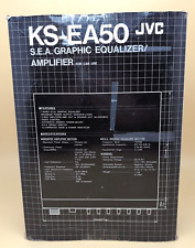 VINTAGE CARRO ÁUDIO JVC KS-EA50 equalizador gráfico/amplificador Japão NOVA CAIXA ABERTA comprar usado  Enviando para Brazil