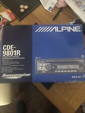 Alpine cde 9801r for sale  LOWESTOFT