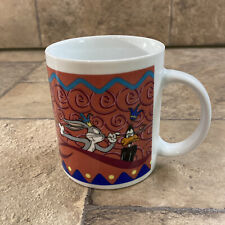 Usado, Caneca de café vintage 1999 Looney Tunes insetos coelho e patolino Warner Bros. comprar usado  Enviando para Brazil