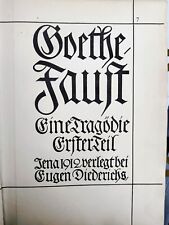 Buch goethe faust gebraucht kaufen  Willich