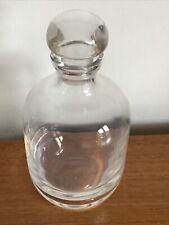 Heavy glass decanter for sale  WATLINGTON
