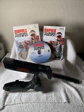 Rapala Pro Bass Fishing Wii Game & Fishing Rod  Attachment Bundle More In Store for sale  Shipping to South Africa