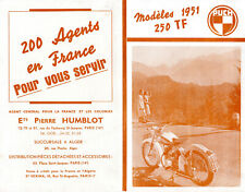 Publicité 1951 moto d'occasion  France
