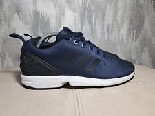 Mens Adidas ZX Flux Torsion Trainers Size Uk 8 Navy VGC for sale  Shipping to South Africa