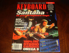 REVISTA DE TECLADO JULIO 2000 Santana, Tommy Lee, Korg OASYS, Roland MC307, Omega8 segunda mano  Embacar hacia Argentina