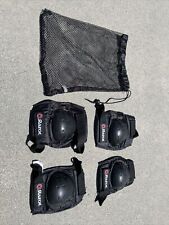 Used, Razor Black Multi-Sport Elbow & Knee Pads Youth Ages 8 Good Condition No Cracks for sale  Shipping to South Africa