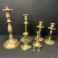 Brass candlesticks vintage for sale  UK