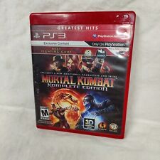 PS3 Mortal Kombat Komplete Edition PlayStation 3 Greatest Hits caixa vermelha TESTADO comprar usado  Enviando para Brazil
