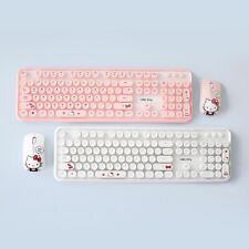 [Hello Kitty] Juego de mouse de teclado inalámbrico sin ruido Hello Kitty segunda mano  Embacar hacia Argentina