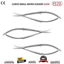Microsurgical scissors curved for sale  LONDON
