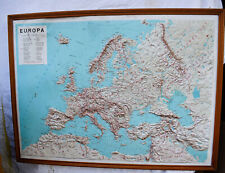 Carta geografica rilievo usato  Mondovi