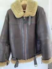 sheepskin flying jacket 40 for sale  NOTTINGHAM
