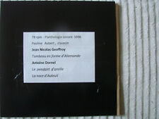 Disque 30cm anthologie d'occasion  Fronsac