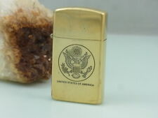 Zippo solid brass gebraucht kaufen  Hamburg