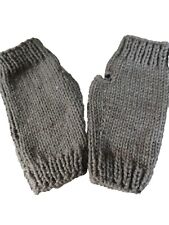 Handmade knitted fingerless for sale  ABERDARE