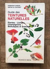 Guide teintures naturelles d'occasion  Fontenay-sous-Bois
