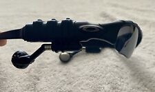 Usado, Óculos de sol Oakley Thump 256mb MP3 armação preta vintage com 3 lentes + estojo comprar usado  Enviando para Brazil