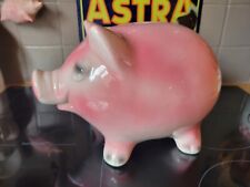 Tirelire cochon rose d'occasion  Plonéour-Lanvern
