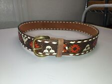 Hand Tooled Leather Belt for sale  Shipping to South Africa