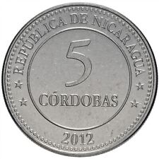 Moneda Nicaragua 5 Córdobas | Volcanes | 2012 segunda mano  Embacar hacia Argentina