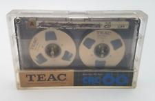 Fita cassete de áudio TEAC CRC-60 cromada alto viés em branco apagada a granel, usado comprar usado  Enviando para Brazil