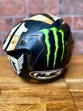 HJC R-PHA 10 Helmet Ben Spies Monster Energy motorcycle replica + Visor Rare for sale  Shipping to South Africa