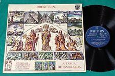 Jorge Ben - A Tabua de Esmeralda BRASIL ORIGINAL LP 1974 Osmar Milito EX comprar usado  Brasil 