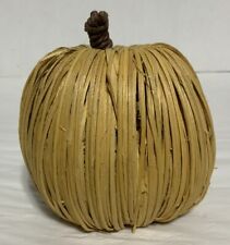 Natural woven pumpkin for sale  Peoria